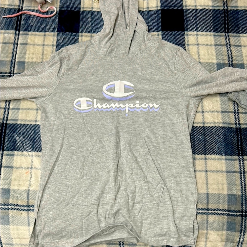 Champion Gray Hoodie